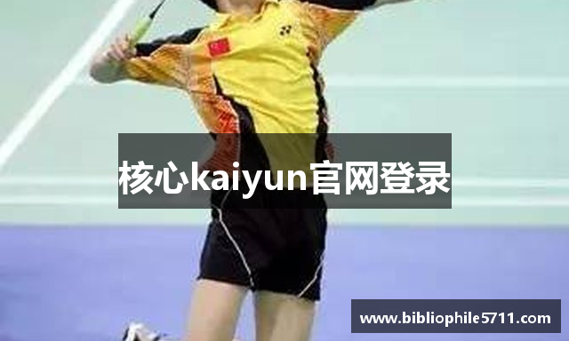 核心kaiyun官网登录